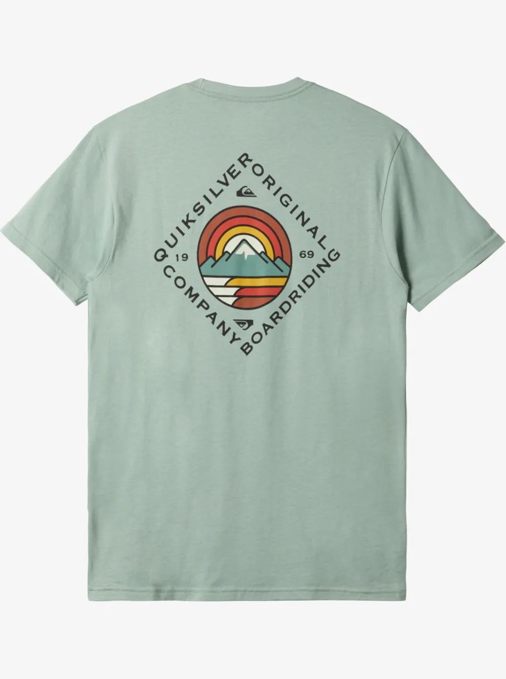 Quiksilver Tees|Scenic View T-Shirt Iceberg Green