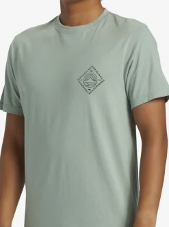 Quiksilver Tees|Scenic View T-Shirt Iceberg Green
