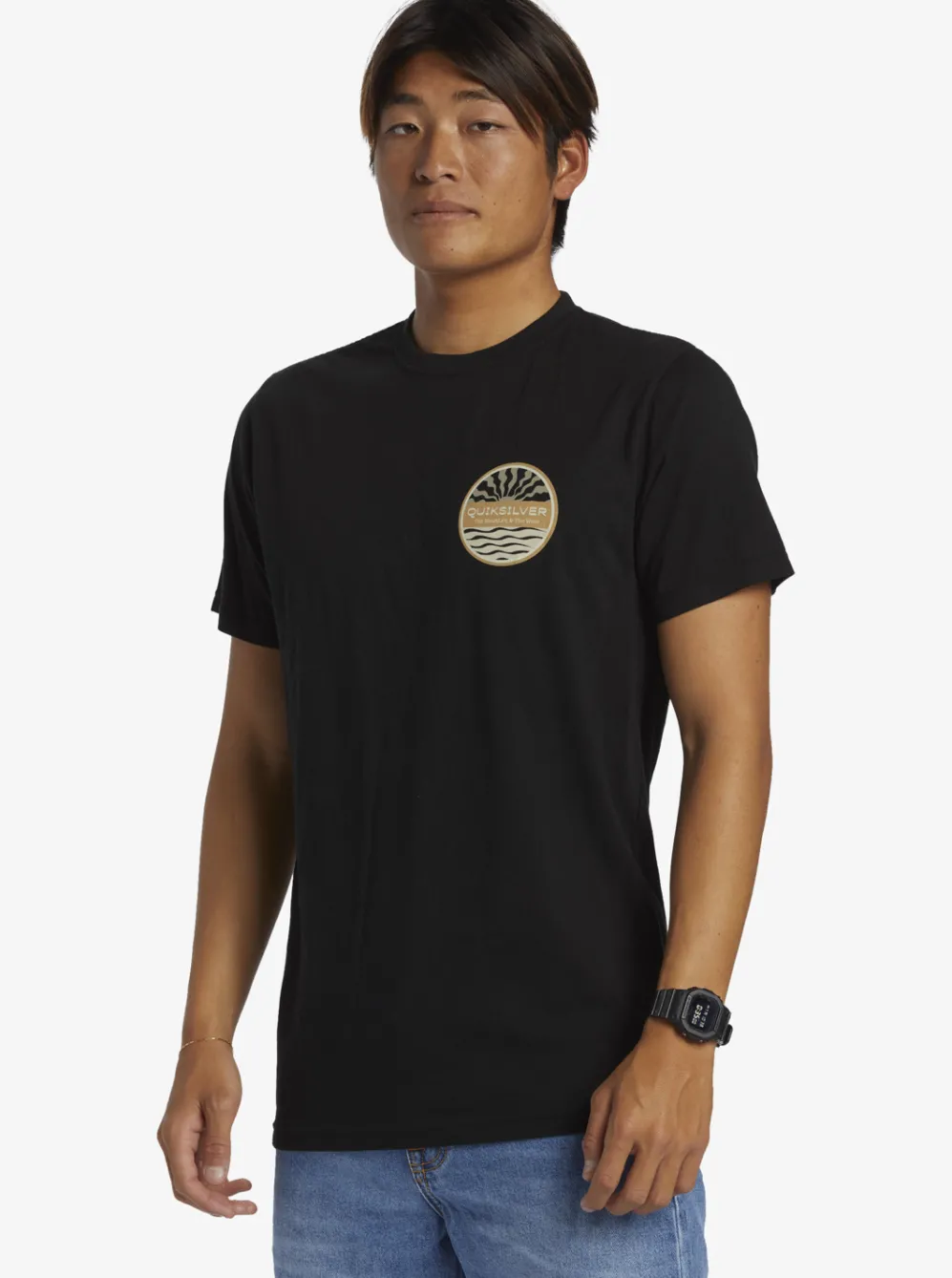 Quiksilver Tees|Sea Brigade T-Shirt Black