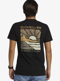 Quiksilver Tees|Sea Brigade T-Shirt Black