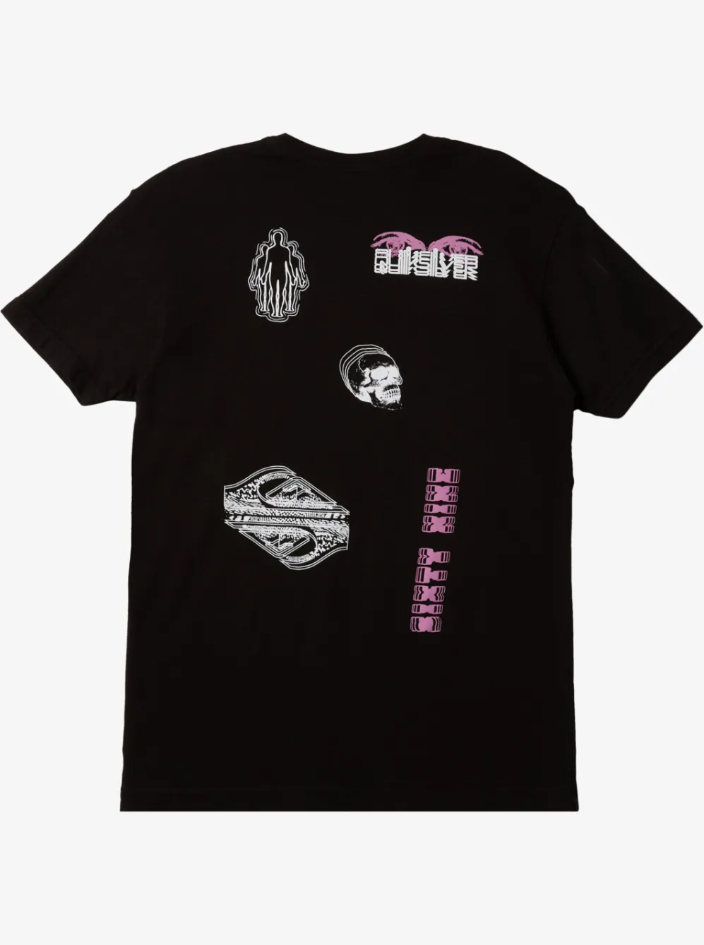 Quiksilver Tees|See Through T-Shirt Black