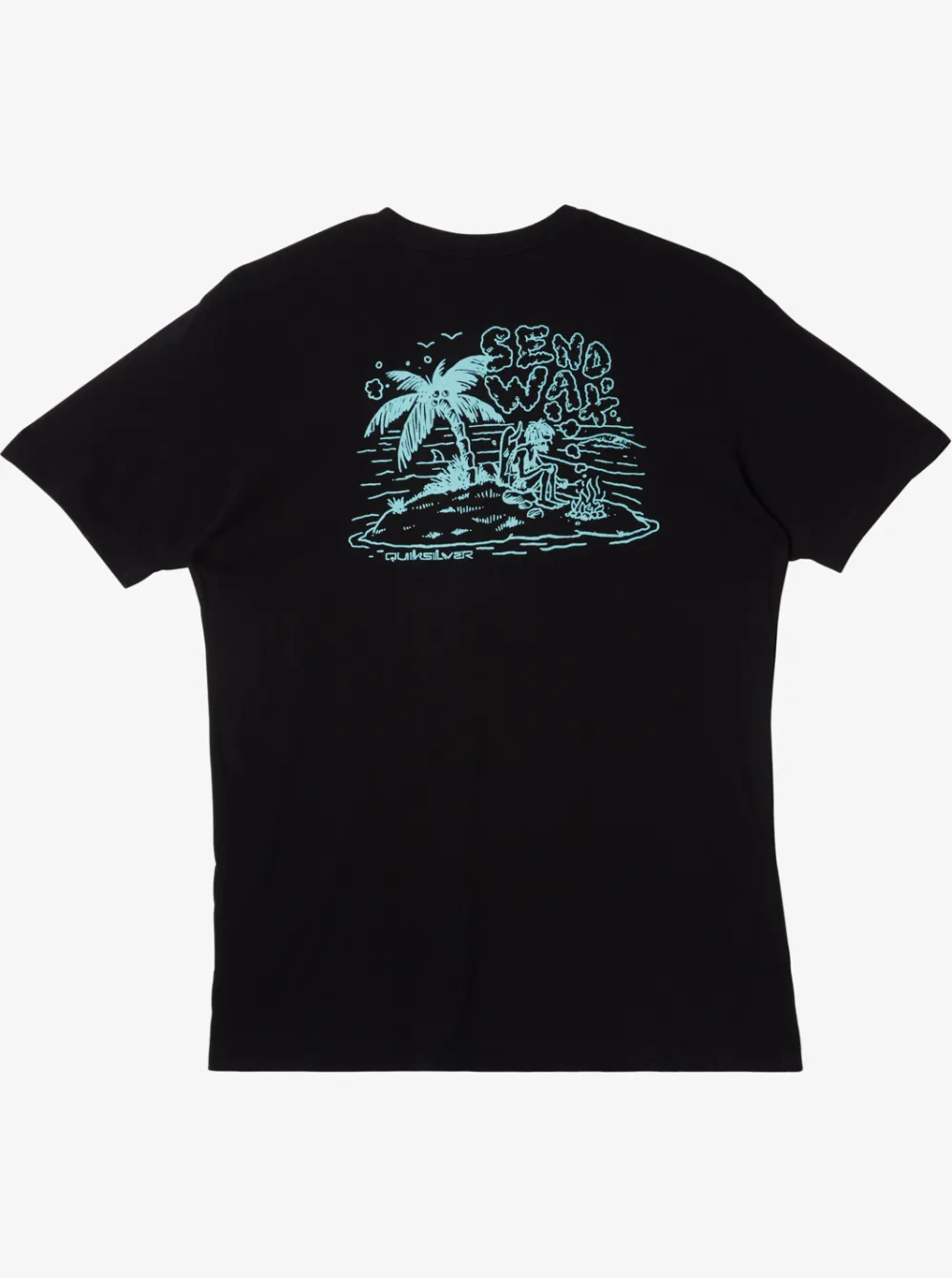 Quiksilver Tees|Send Wax Mtz T-Shirt Black