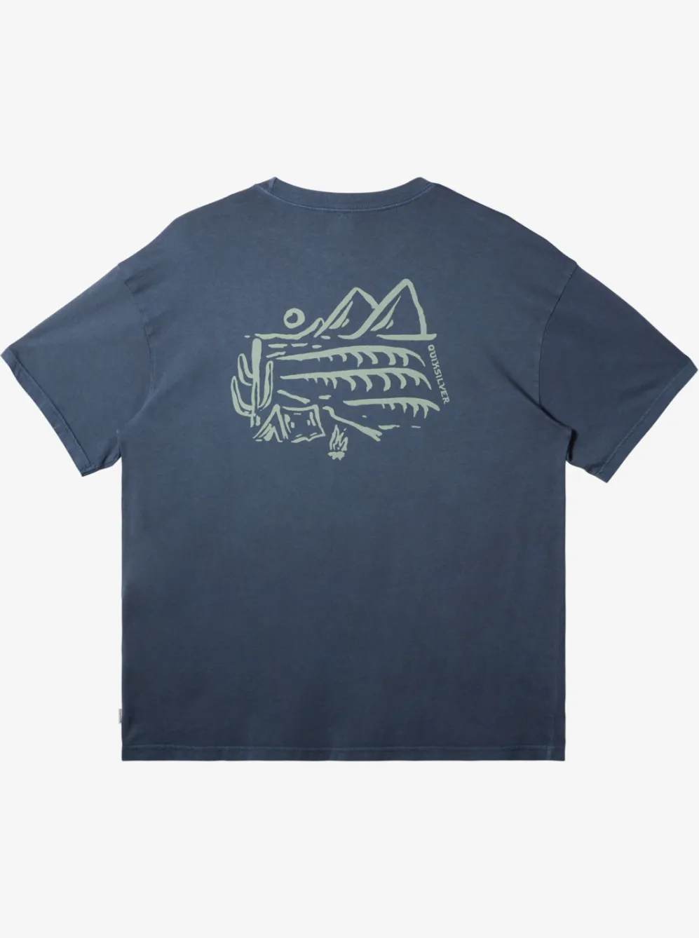 Quiksilver Tees|Silver Lining T-Shirt Dark Slate