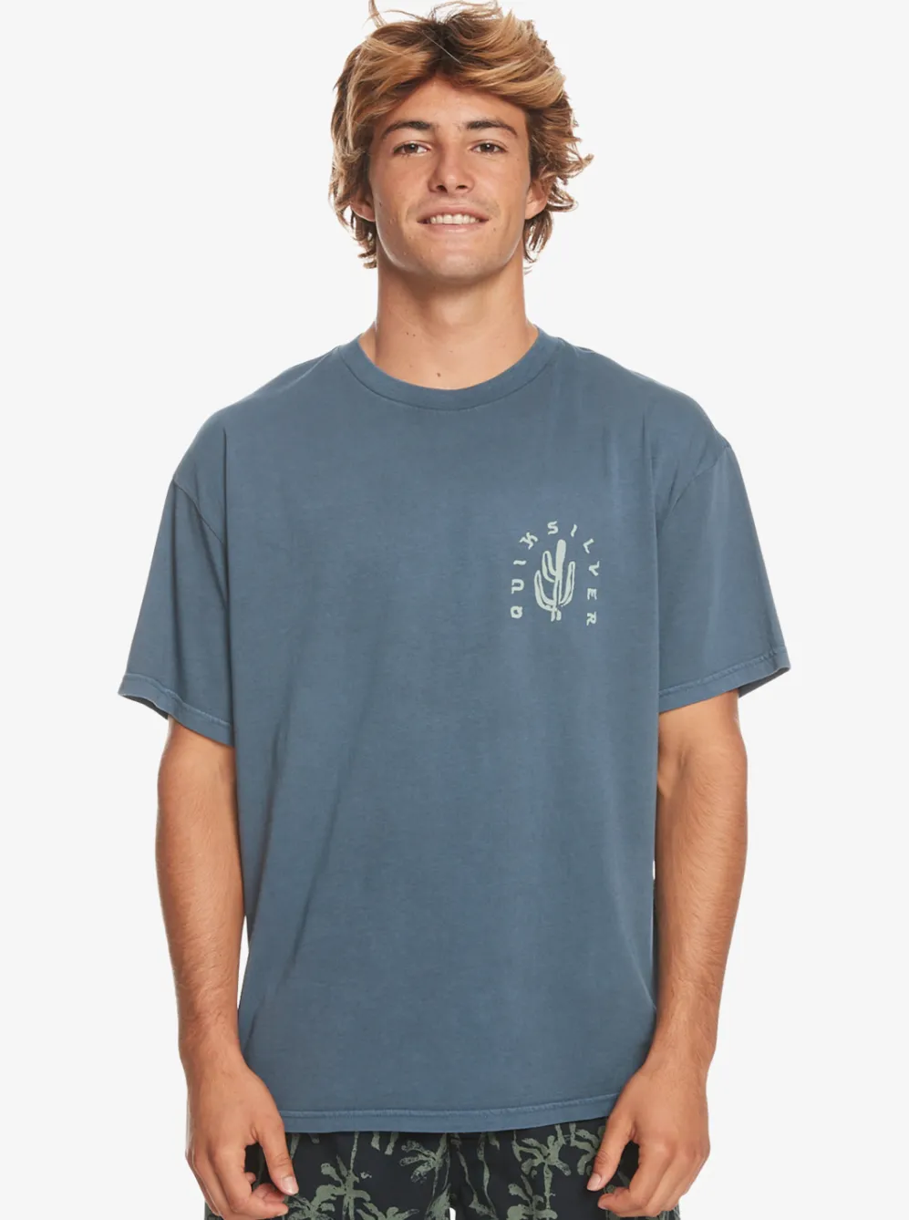 Quiksilver Tees|Silver Lining T-Shirt Dark Slate