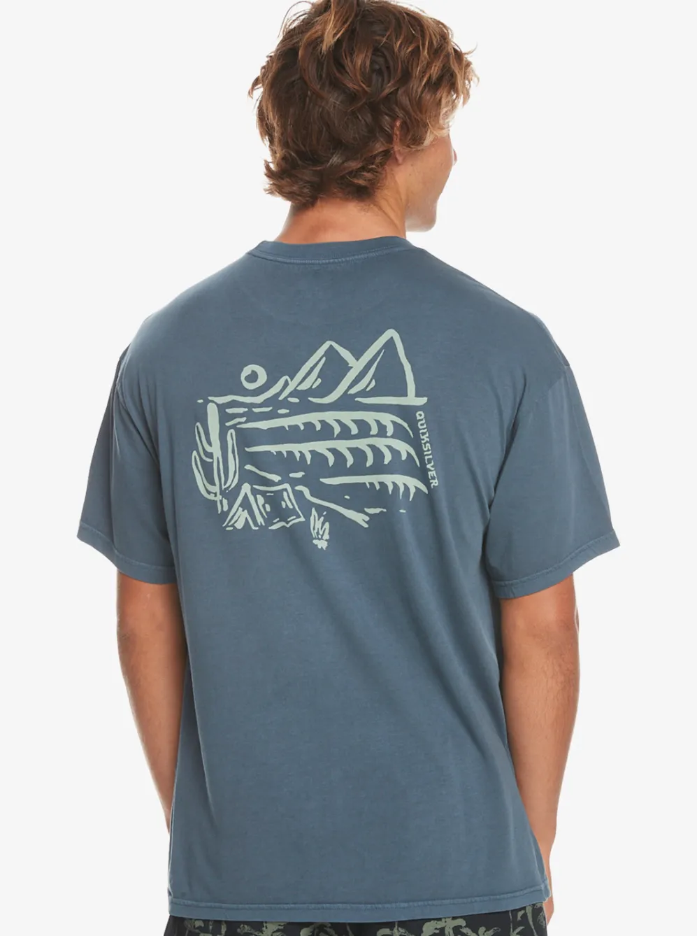 Quiksilver Tees|Silver Lining T-Shirt Dark Slate