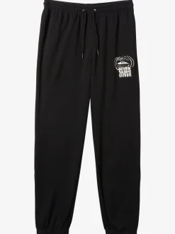 Quiksilver Pants|Smash & Grab Fleece Sweatpants Black