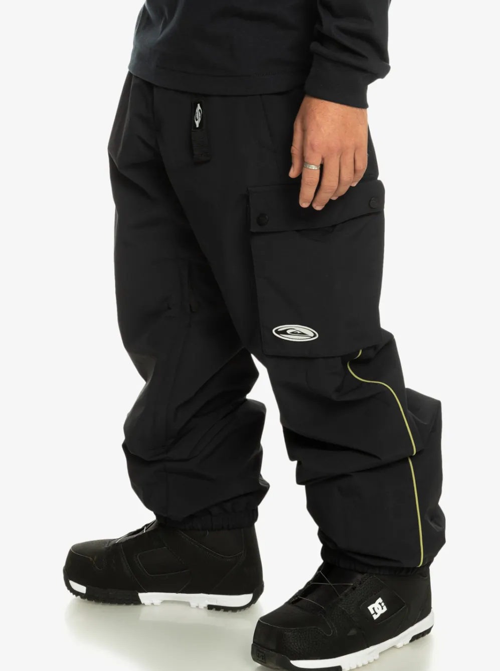 Quiksilver Snow Pants|Snow Down Cargo Technical Snow Pants True Black
