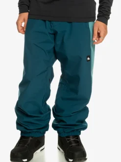 Quiksilver Snow Pants|Snow Down Technical Snow Pants Majolica Blue