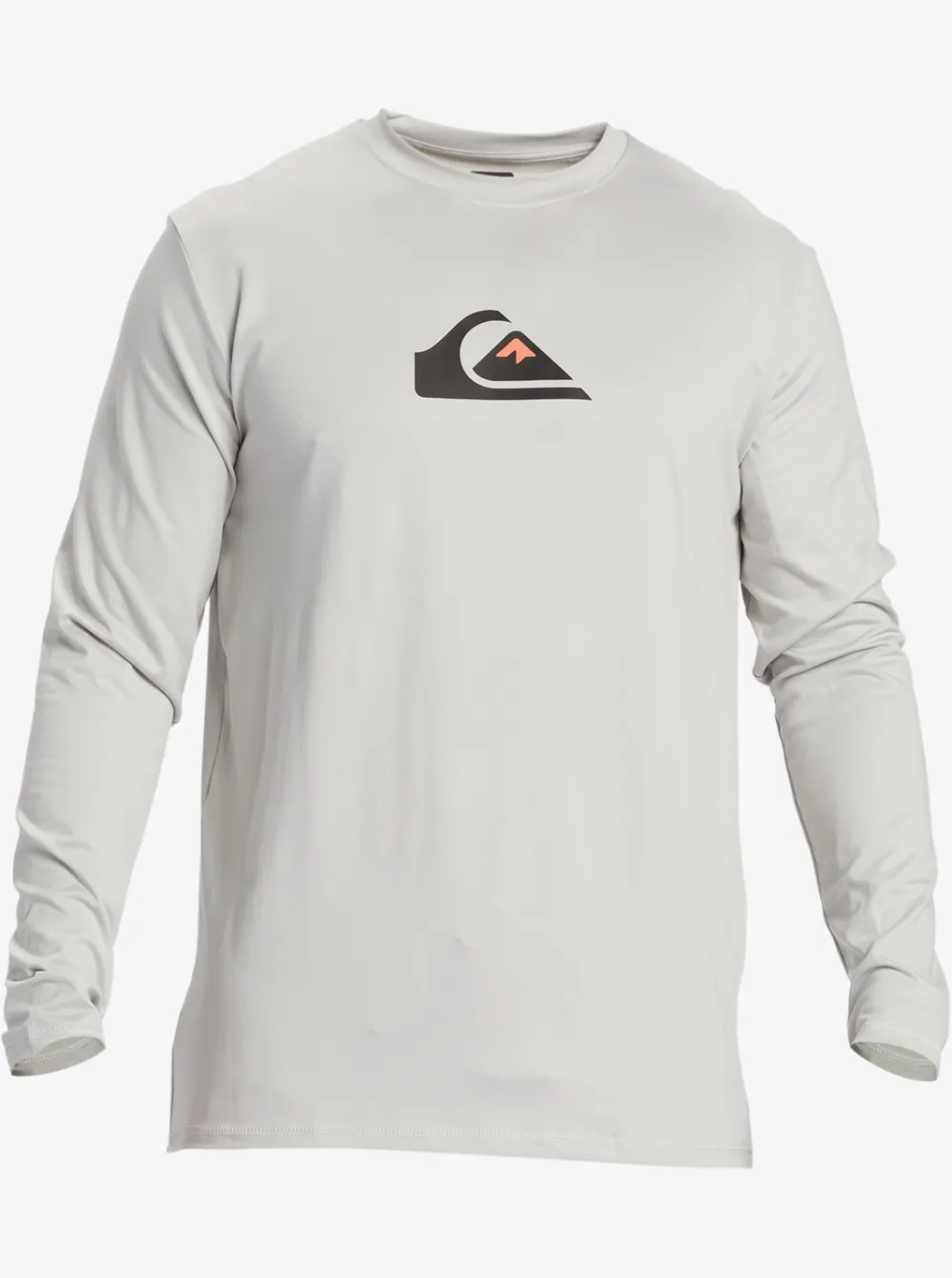 Quiksilver Rashguards|Solid Streak Long Sleeve Upf 50 Surf Tee Gray Violet