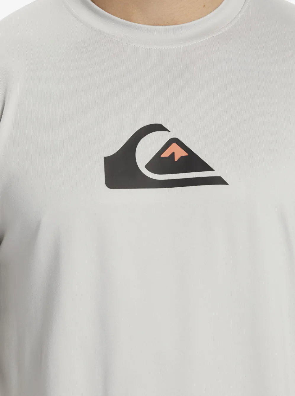 Quiksilver Rashguards|Solid Streak Long Sleeve Upf 50 Surf Tee Gray Violet