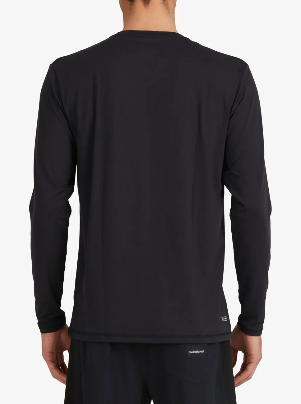 Quiksilver Rashguards|Solid Streak Long Sleeve Upf 50 Surf T-Shirt Black