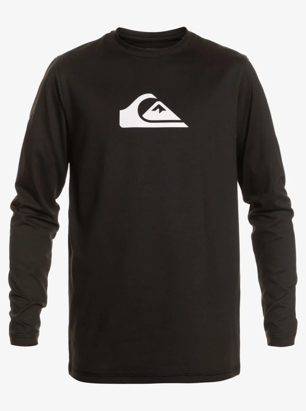 Quiksilver Rashguards|Solid Streak Long Sleeve Upf 50 Surf Tee Black