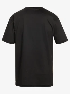 Quiksilver Rashguards|Solid Streak Short Sleeve Upf 50 Surf Tee Black