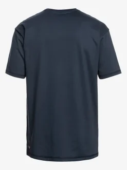 Quiksilver Rashguards|Solid Streak Short Sleeve Upf 50 Surf Tee Navy Blazer