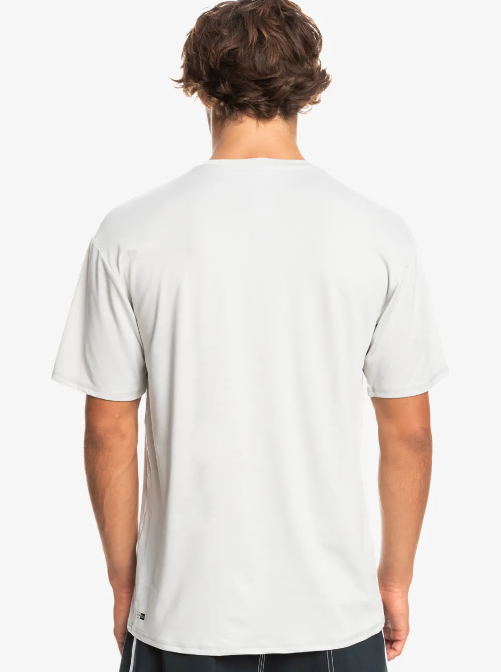 Quiksilver Rashguards|Solid Streak Short Sleeve Upf 50 Surf Tee Gray Violet