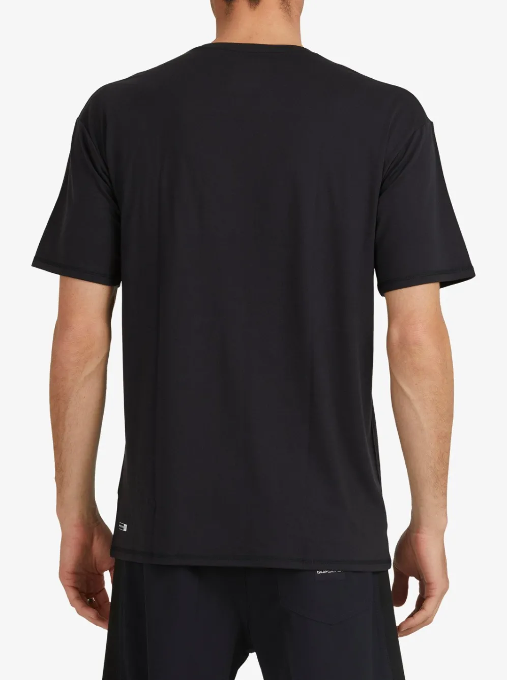 Quiksilver Rashguards|Solid Streak Short Sleeve Upf 50 Surf T-Shirt Black