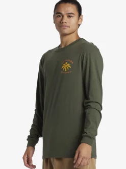 Quiksilver Tees|Solo Arbol Long Sleeve T-Shirt Climbing Ivy