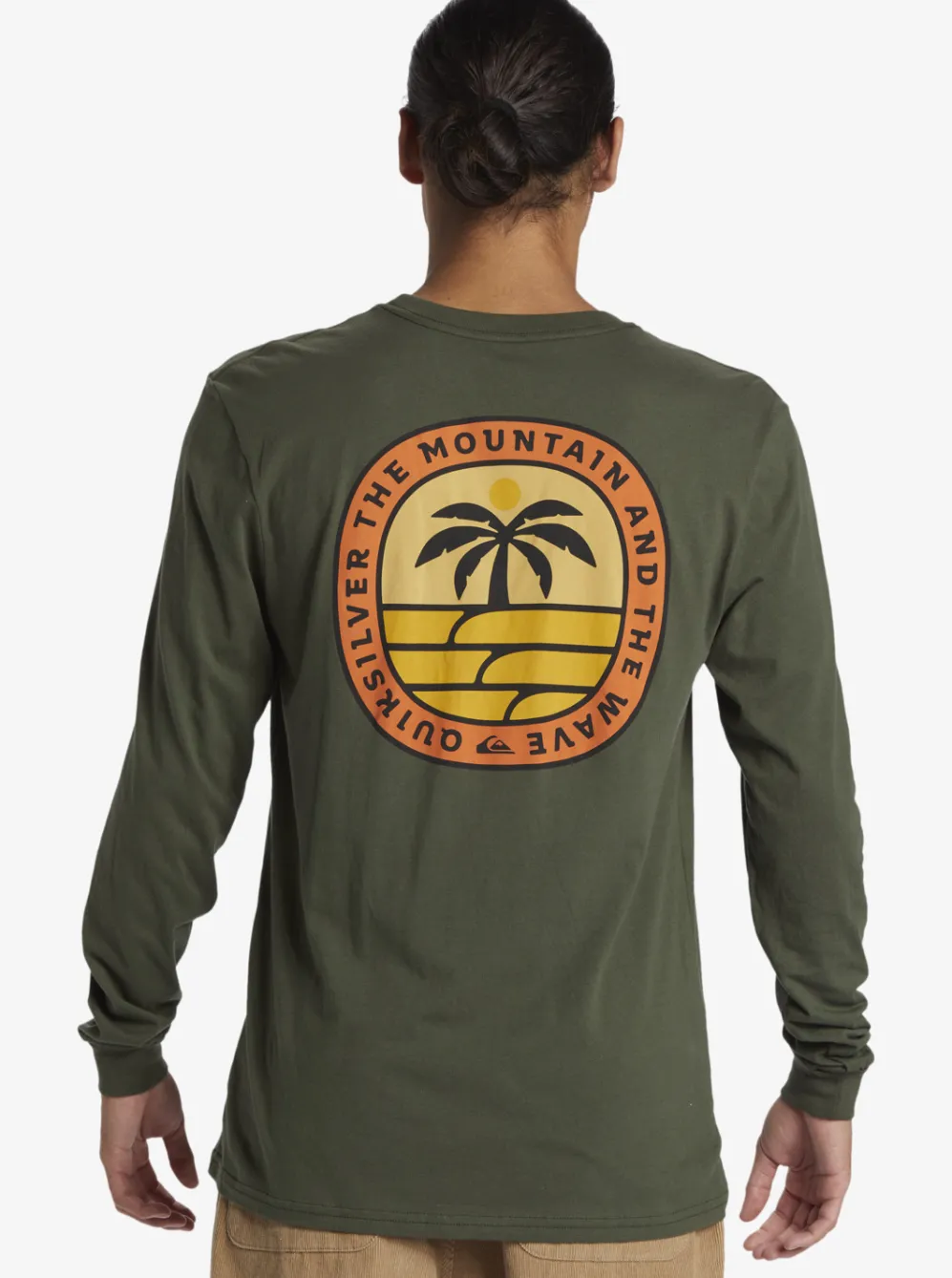 Quiksilver Tees|Solo Arbol Long Sleeve T-Shirt Climbing Ivy