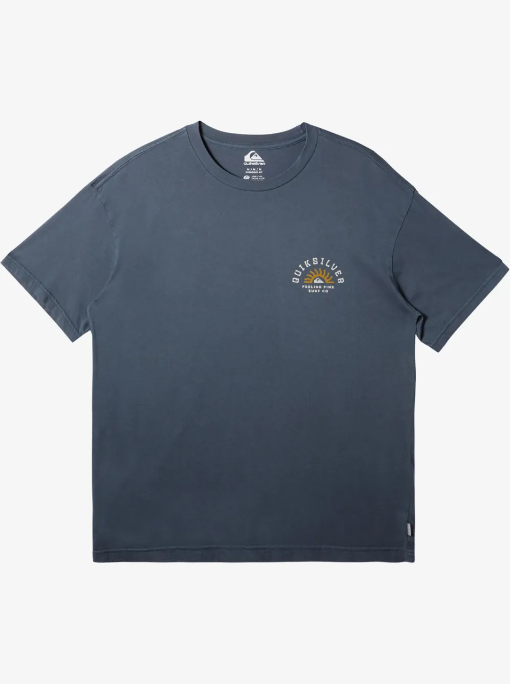 Quiksilver Tees|State Of Mind T-Shirt Dark Slate