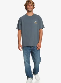 Quiksilver Tees|State Of Mind T-Shirt Dark Slate