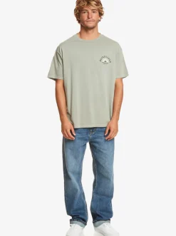 Quiksilver Tees|State Of Mind T-Shirt Iceberg Green