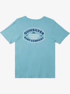 Quiksilver Tees|Stay In Bounds T-Shirt Reef Waters