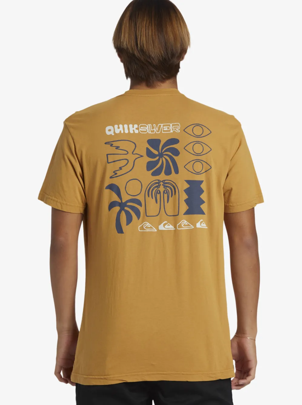 Quiksilver Tees|Summer Hope T-Shirt Mustard