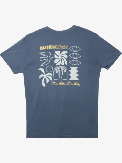 Quiksilver Tees|Summer Hope T-Shirt Bering Sea