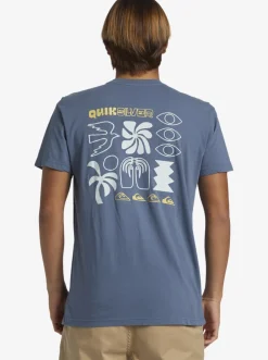 Quiksilver Tees|Summer Hope T-Shirt Bering Sea
