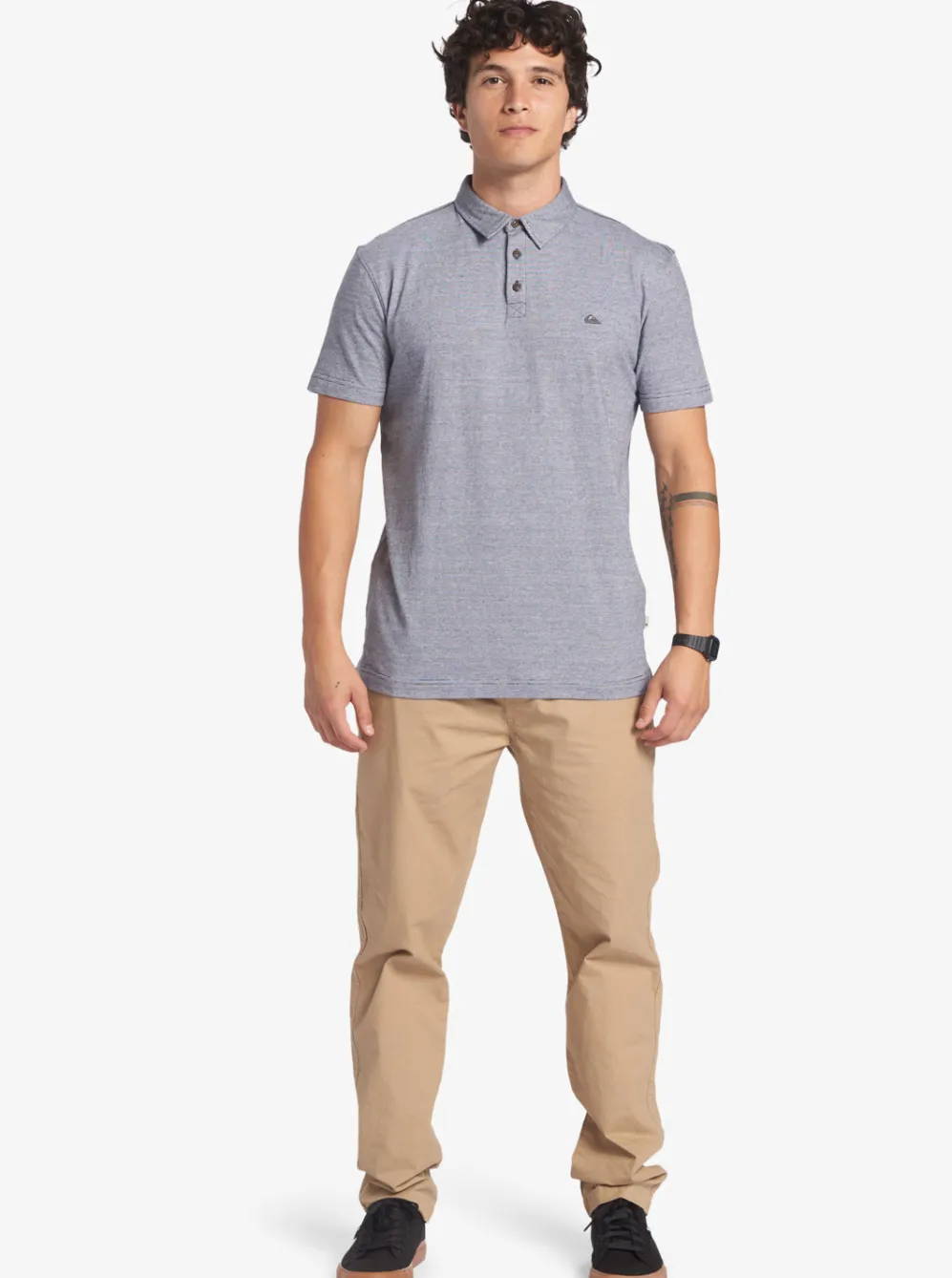 Quiksilver Shirts & Polos|Sunset Cruise Short Sleeve Polo Shirt Parisian Night