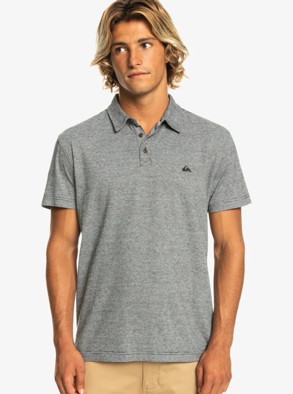 Quiksilver Shirts & Polos|Sunset Cruise Short Sleeve Polo Shirt Black