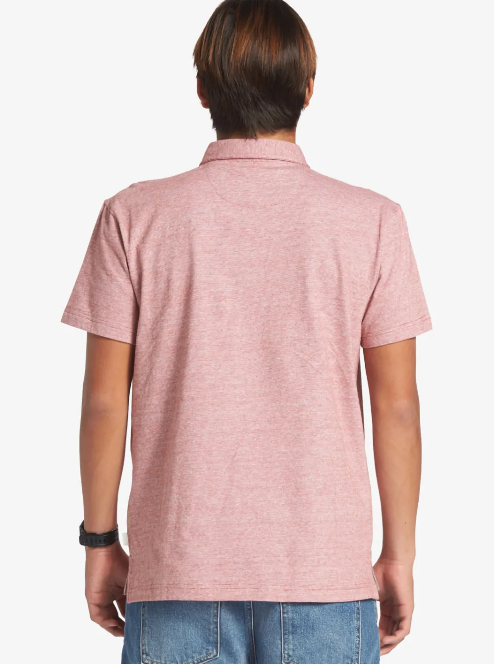 Quiksilver Shirts & Polos|Sunset Cruise Short Sleeve Polo Shirt Red Ochre