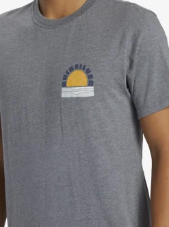 Quiksilver Tees|Sunset Dreams T-Shirt Medium Grey Heather