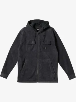 Quiksilver Sweatshirts & Hoodies|Super Swell Zip-Up Hoodie Black Super Swell