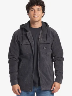 Quiksilver Sweatshirts & Hoodies|Super Swell Zip-Up Hoodie Black Super Swell