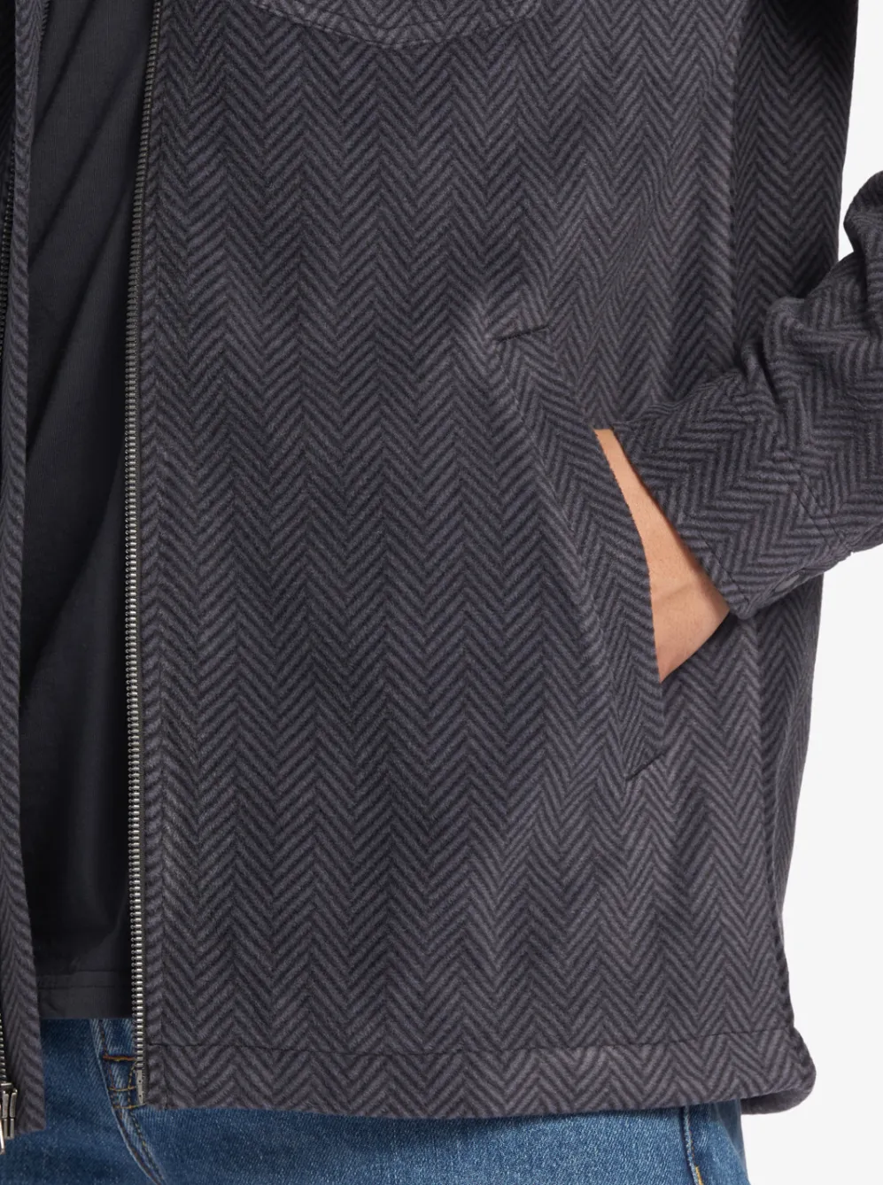 Quiksilver Sweatshirts & Hoodies|Super Swell Zip-Up Hoodie Black Super Swell