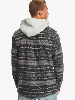 Quiksilver Sweatshirts & Hoodies|Super Swell Zip-Up Hoodie Tarmac Playa Mesa