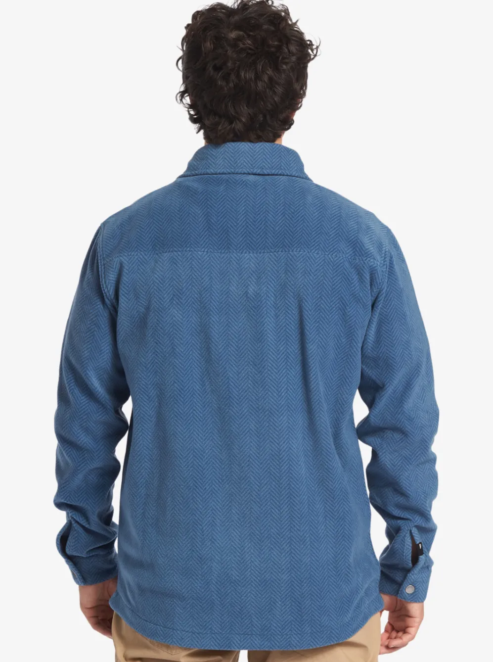Quiksilver Shirts & Polos|Surf Days Long Sleeve Fleece Shirt Midnight Navy Surf Days