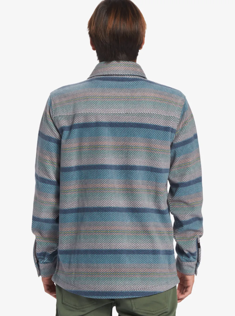 Quiksilver Shirts & Polos|Surf Days Long Sleeve Fleece Shirt Reef Waters Surf Days