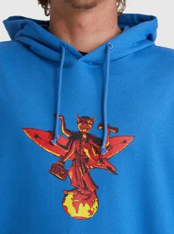 Quiksilver Sweatshirts & Hoodies|Surfer'S Of Fortune Hoodie Star Sapphire