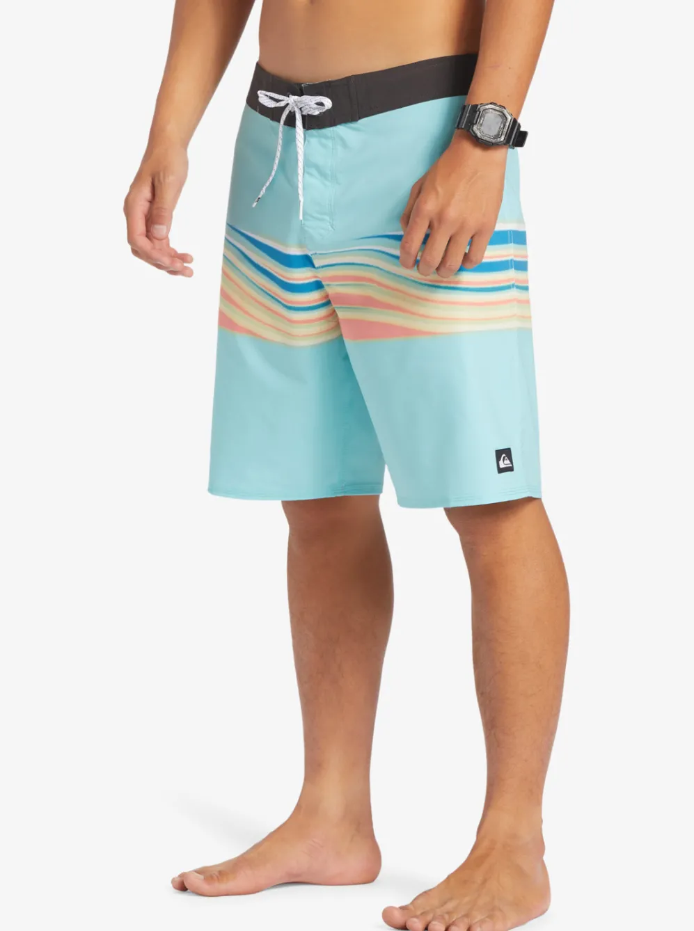 Quiksilver Boardshorts|Surfsilk Air Brush 19" Boardshorts Blue Radiance