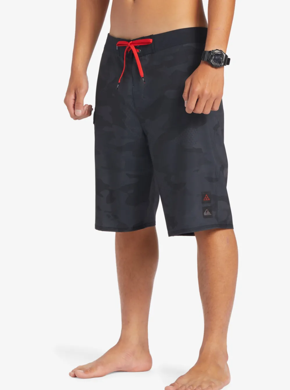 Quiksilver Shorts & Amphibians|Surfsilk Hawaii Camo 21 21" Boardshorts Black