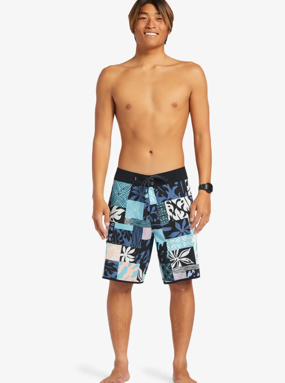 Quiksilver Shorts & Amphibians|Surfsilk Hawaii Scallop 19 19" Boardshorts Black