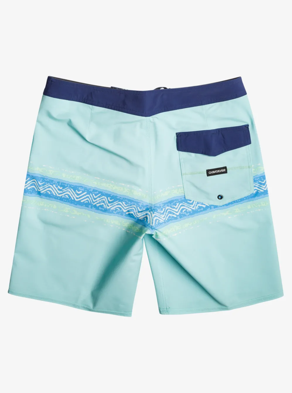 Quiksilver Boardshorts|Surfsilk Mesa Stripe 19" Boardshorts Pastel Turquoise