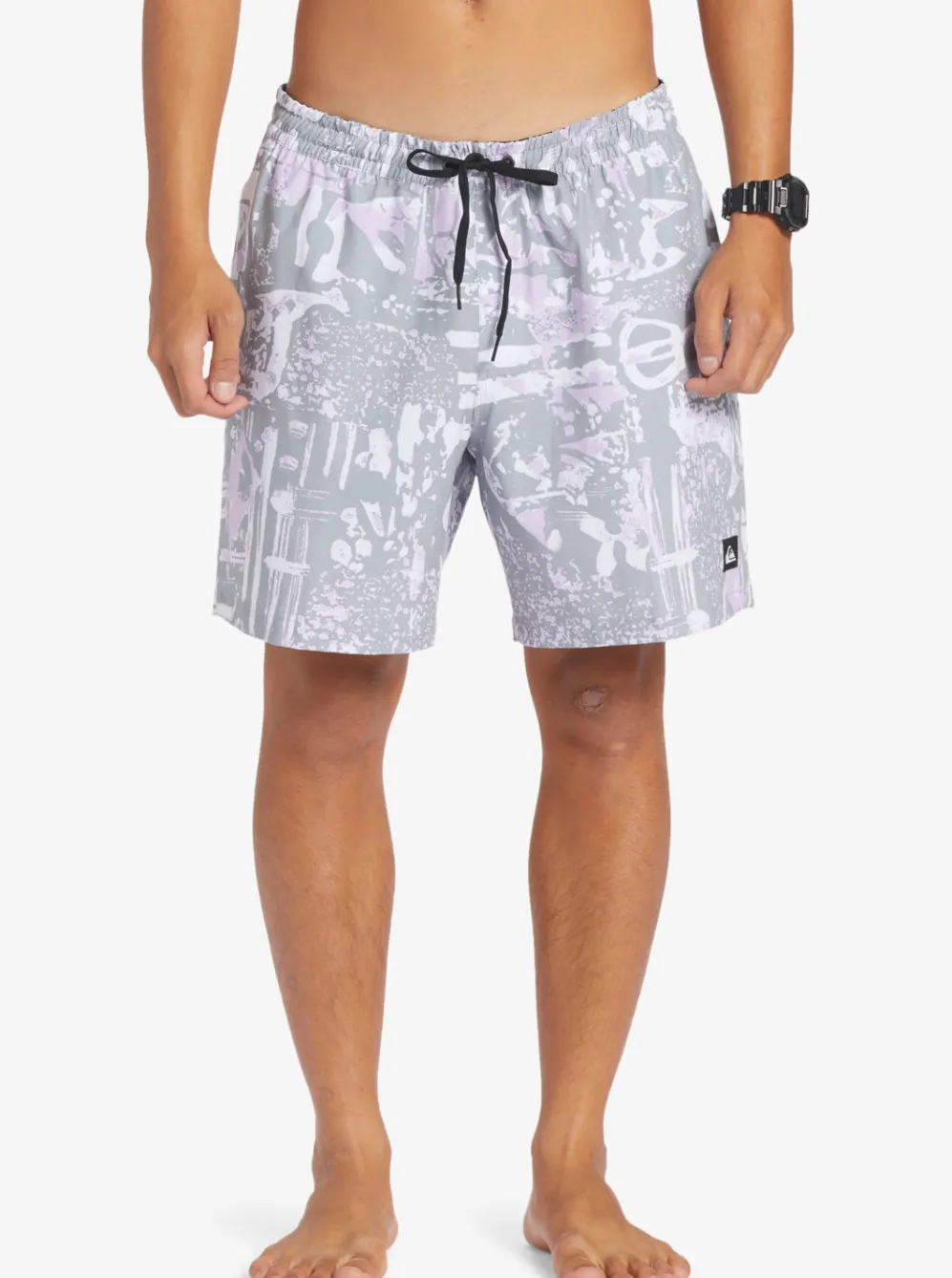 Quiksilver Boardshorts|Surfsilk Mix 17" Volleys Iron Gate