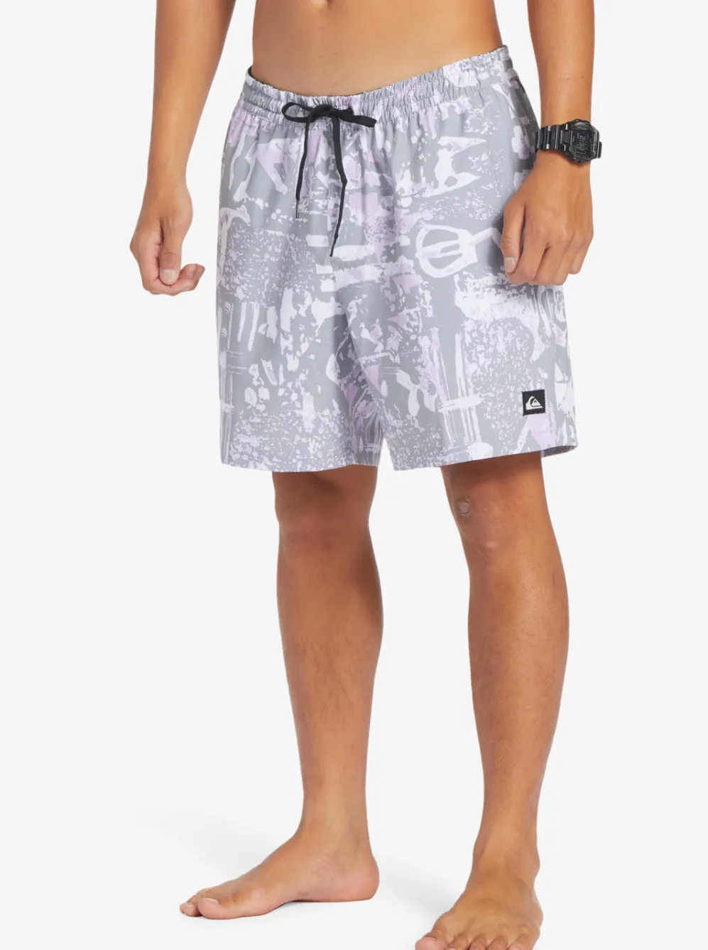 Quiksilver Boardshorts|Surfsilk Mix 17" Volleys Iron Gate