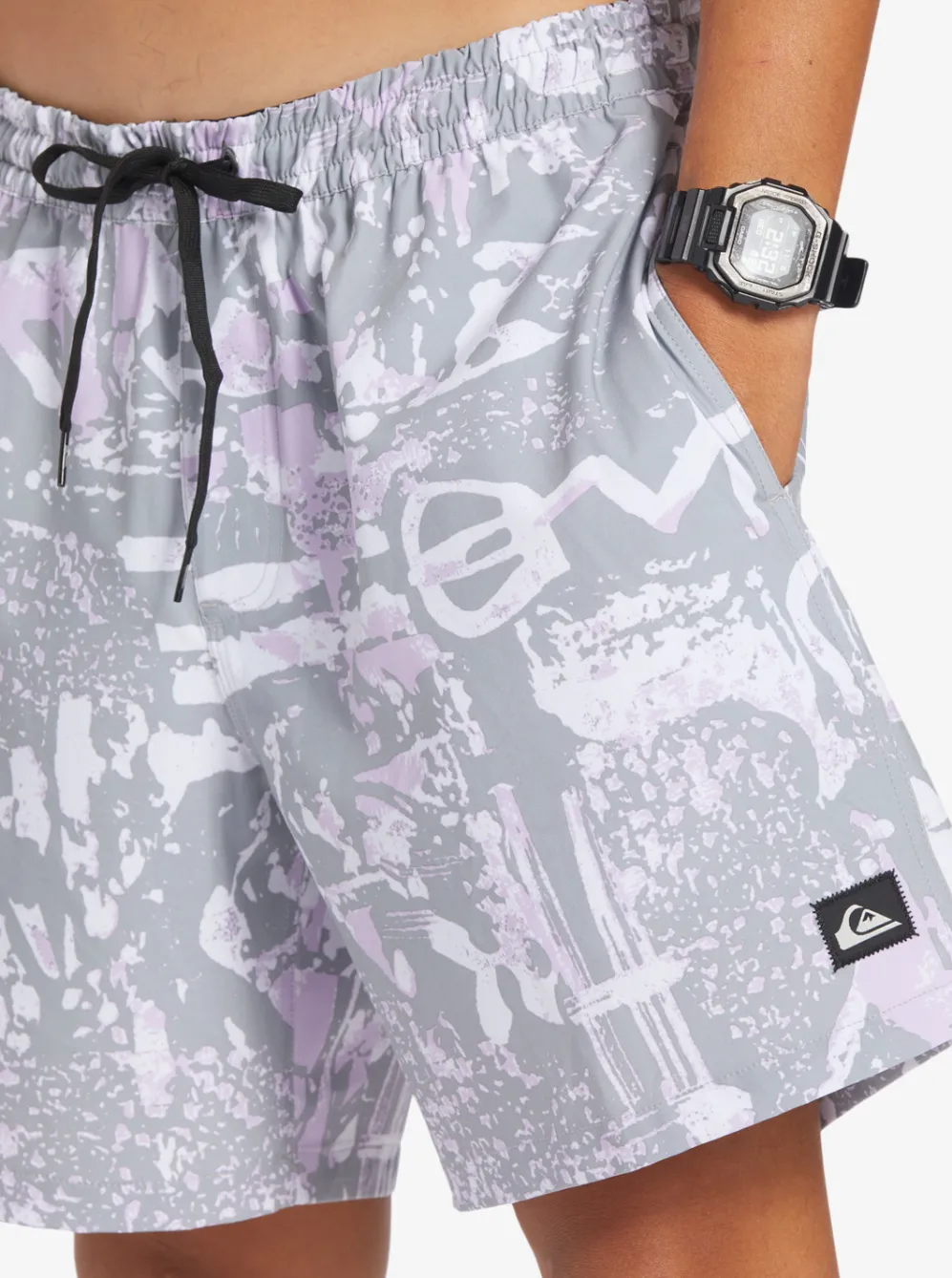 Quiksilver Boardshorts|Surfsilk Mix 17" Volleys Iron Gate