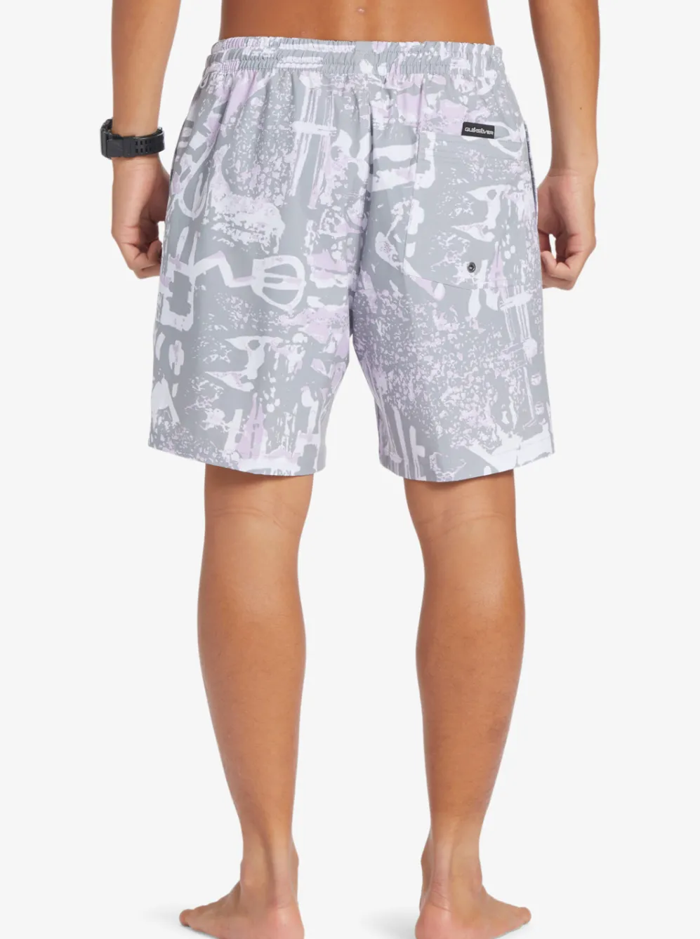 Quiksilver Boardshorts|Surfsilk Mix 17" Volleys Iron Gate