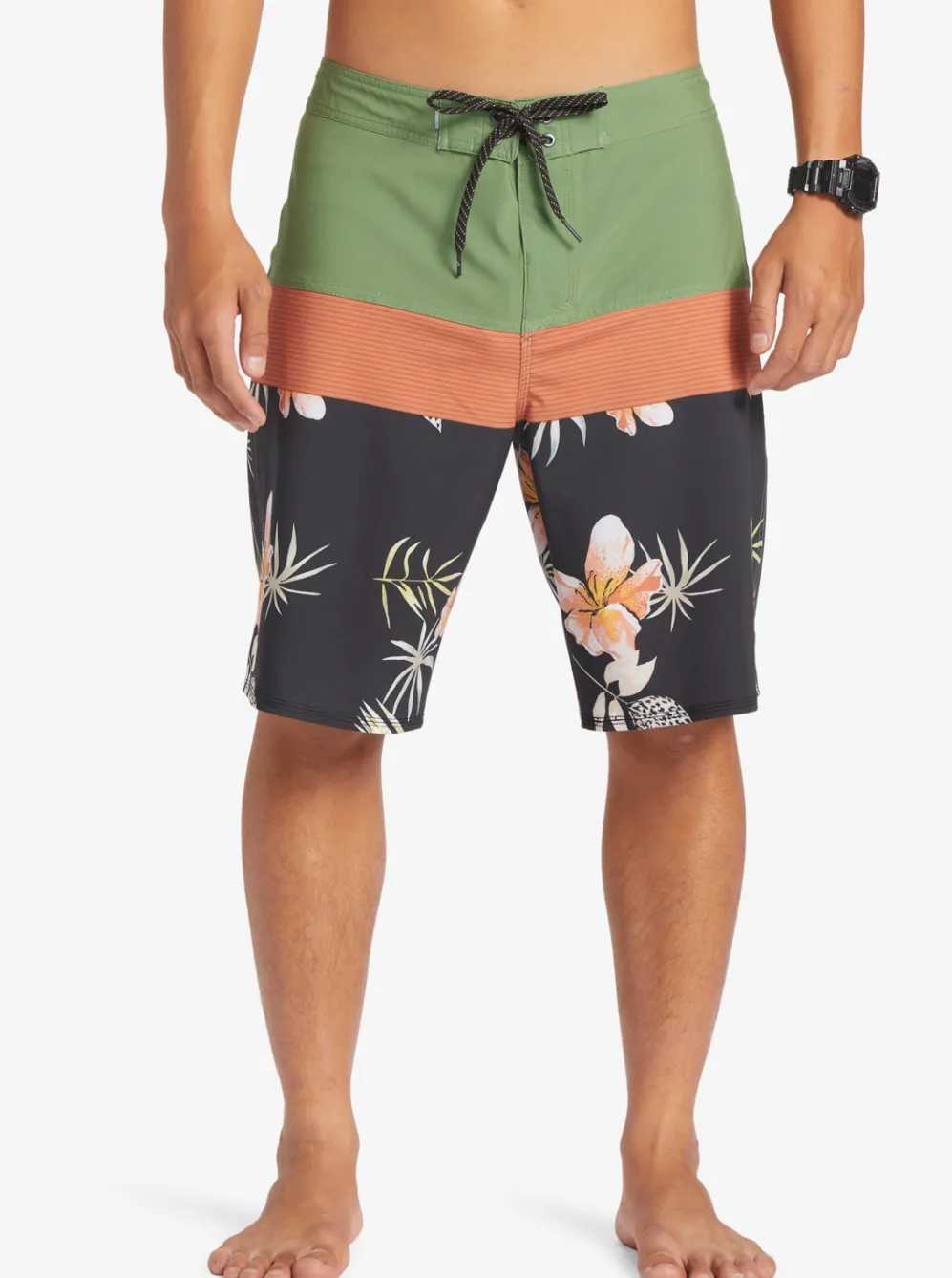 Quiksilver Boardshorts|Surfsilk Panel 20" Boardshorts Black