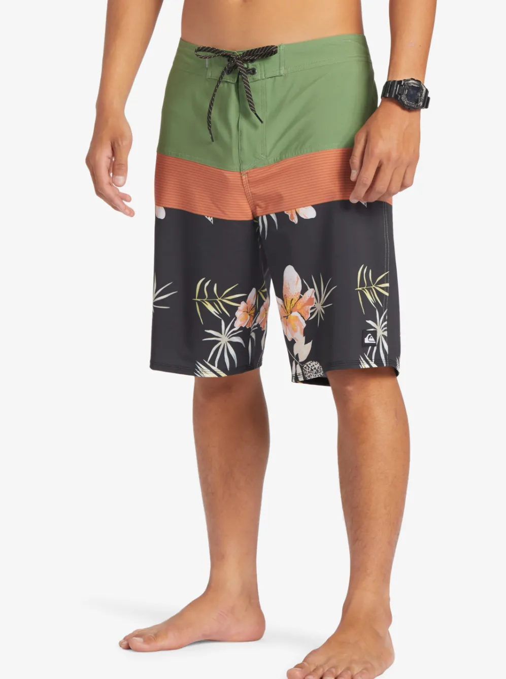 Quiksilver Boardshorts|Surfsilk Panel 20" Boardshorts Black